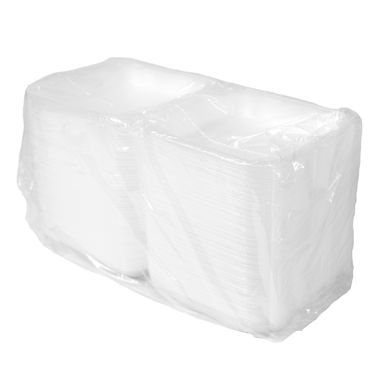 GENPAK CLOVER CLEAR EXTRA LARGE HINGED CONTAINER