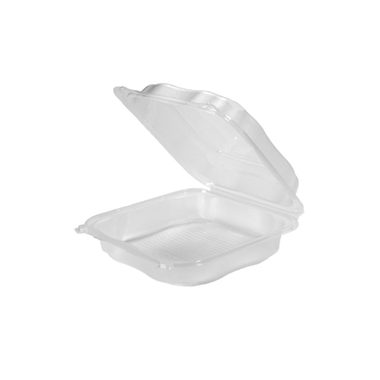 GENPAK CLOVER CLEAR EXTRA LARGE HINGED CONTAINER