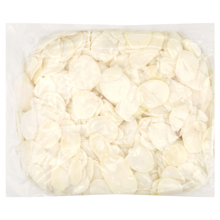 CROSS VALLEY FARMS POTATO SLICED 1/8 INCH SKINLESS RUSSET