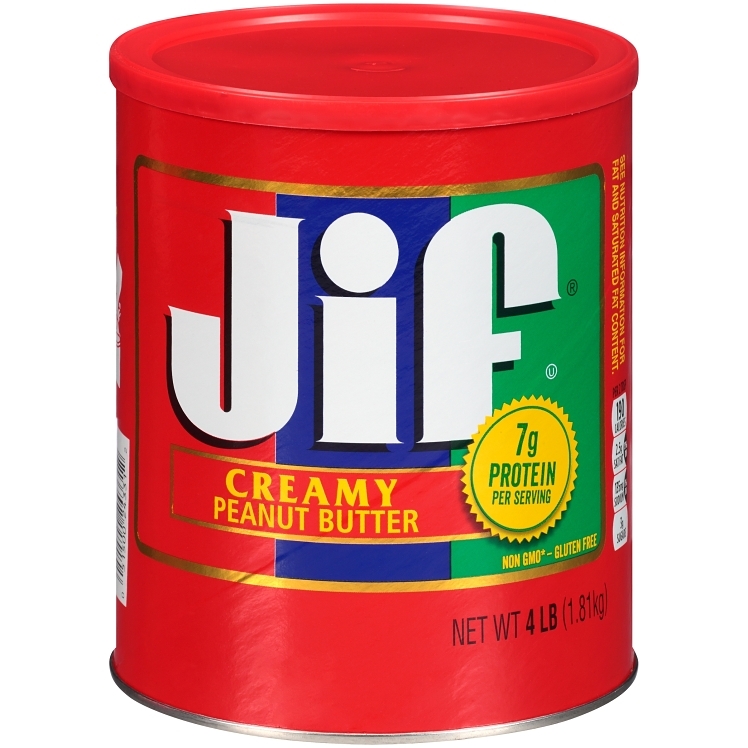 JIF PEANUT BUTTER CREAMY