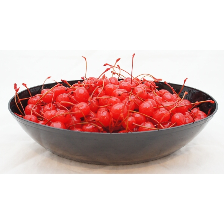 MONARCH LARGE RED MARASCHINO CHERRIES WITH STEM