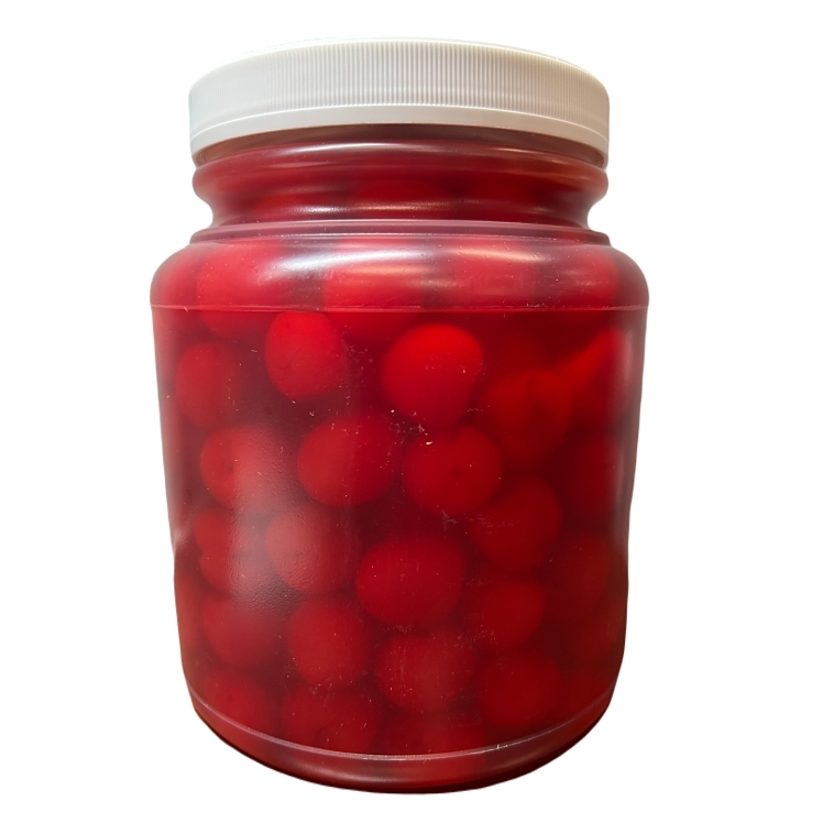 MONARCH LARGE RED MARASCHINO CHERRIES WITHOUT STEM