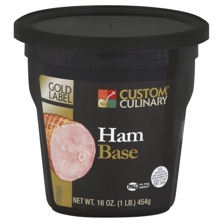 CUSTOM CULINARY HAM PASTE NO MSG SHELF GOLD LABEL BASE