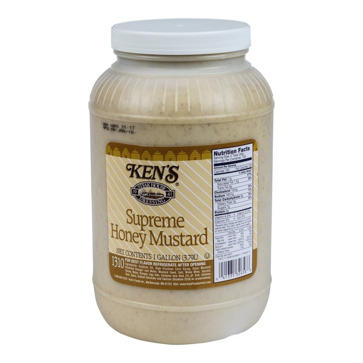 KEN'S DRESSING HONEY MUSTARD SUPREME PLASTIC