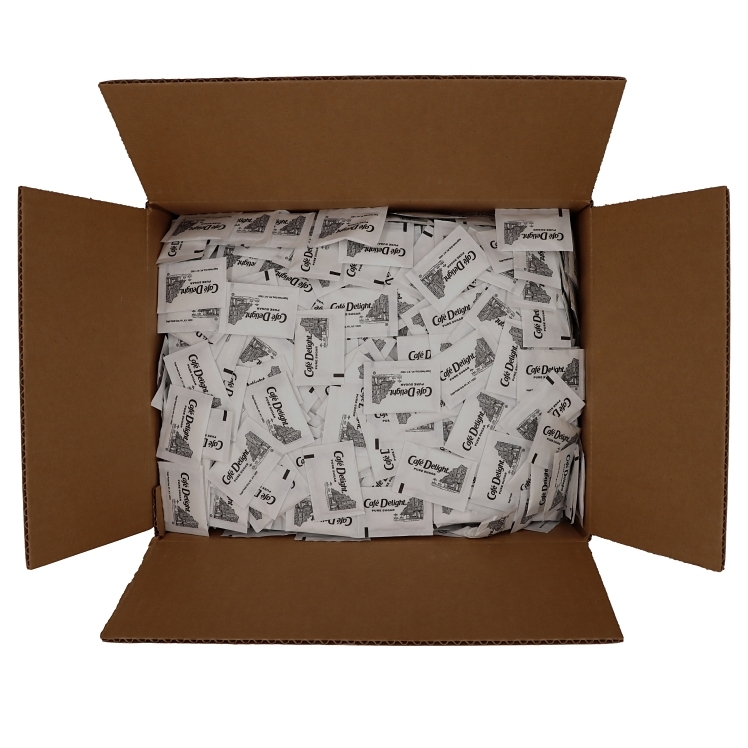 CAFE DELIGHTS WHITE SUGAR PACKET 1/10OZ