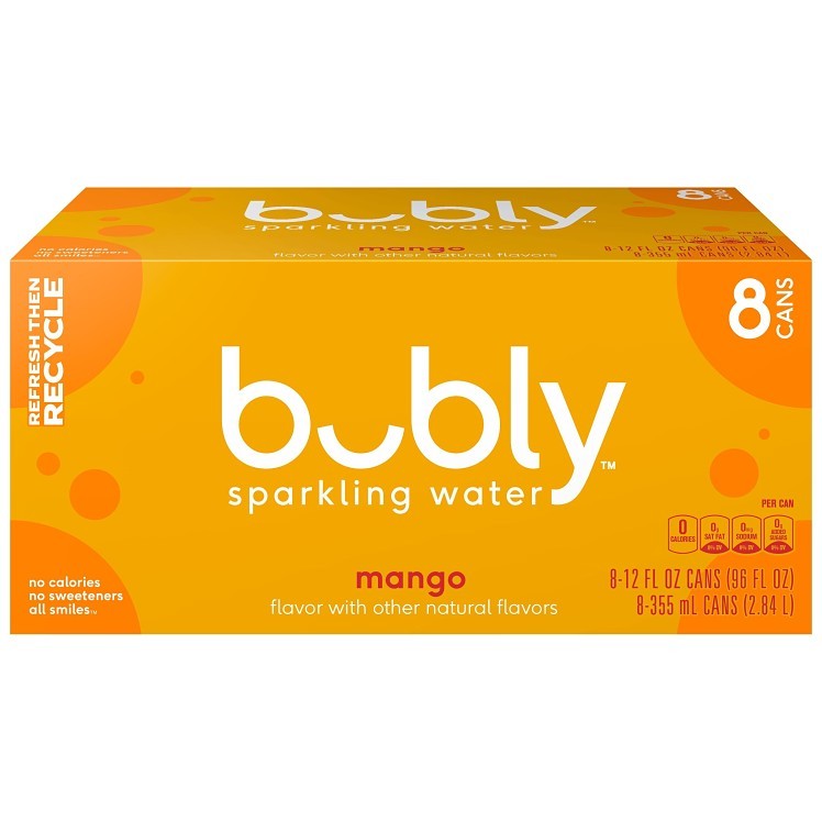 BUBLY SPARKLING WATER MANGO