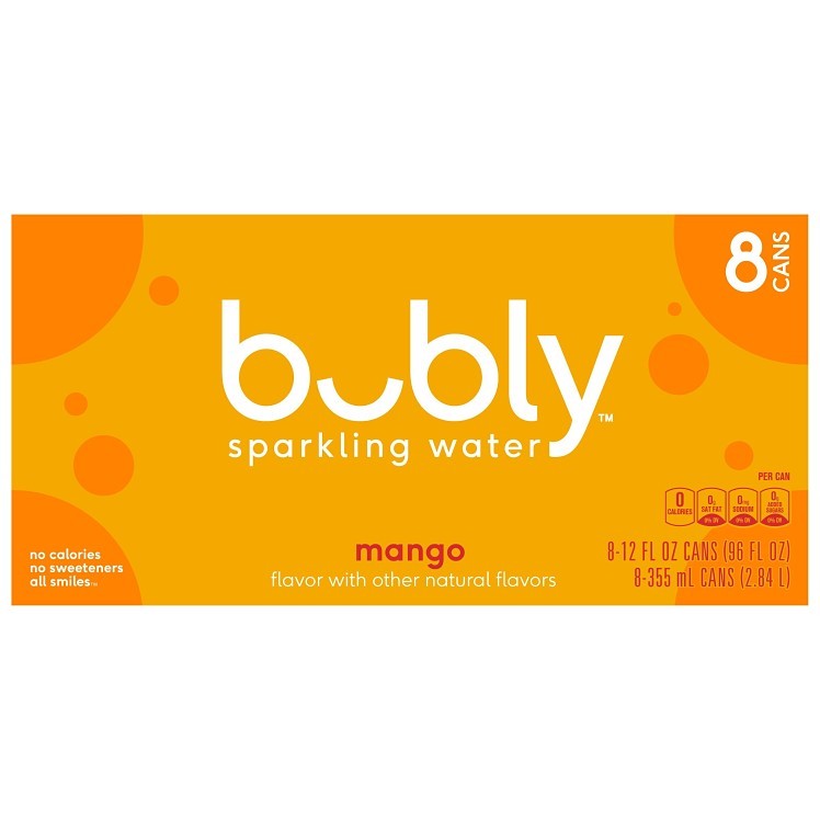 BUBLY SPARKLING WATER MANGO