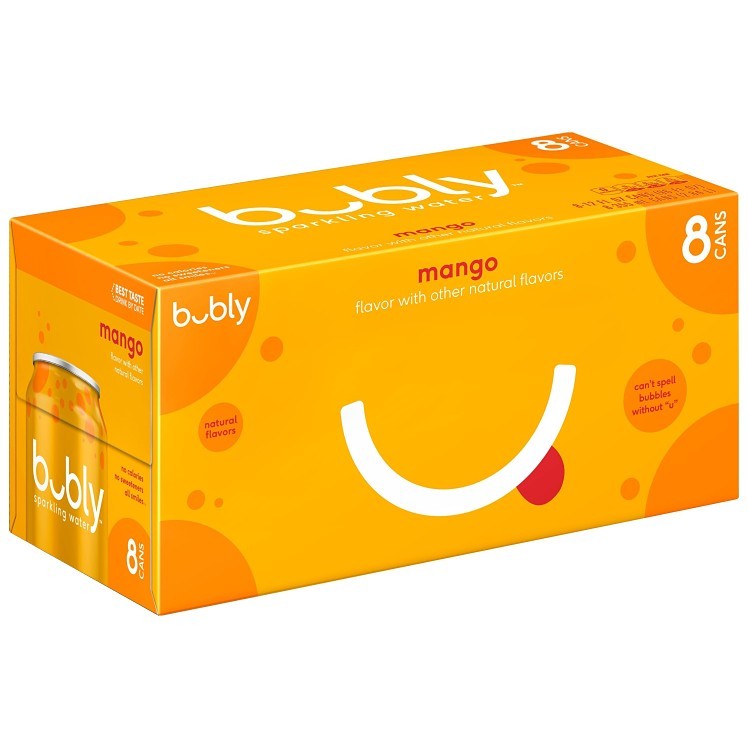 BUBLY SPARKLING WATER MANGO