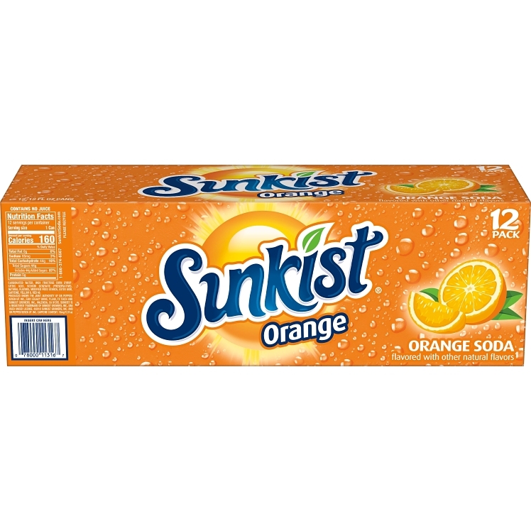 SUNKIST ORANGE SODA
