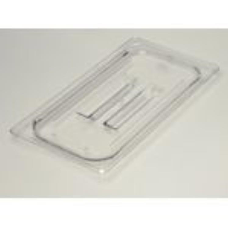 CAMBRO SEAL TRANSLUCENT THIRD SIZE FOOD PAN LID WITH HANDLE