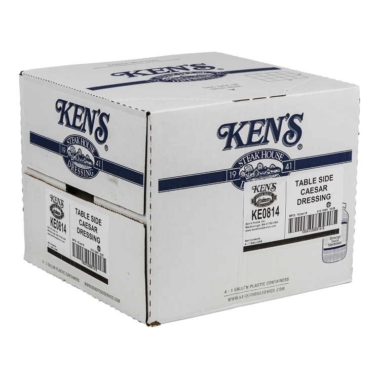 KEN'S TABLESIDE PLASTIC DRESSING