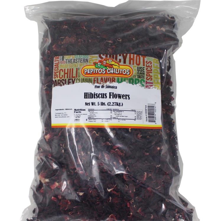 PEPITOS CHILITOS DRIED HIBISCUS WHOLE RANDOM FLOWER