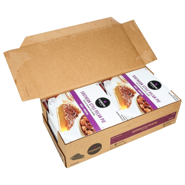 DEVONSHIRE SOUTHERN PECAN PIE 10 INCHES UNSLICED BAKED