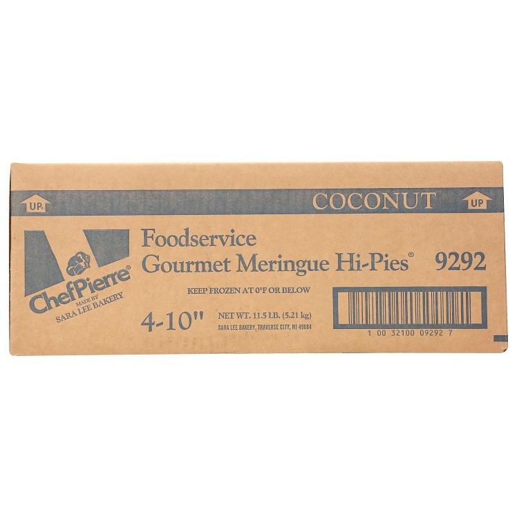 PIE, CCNUT MGE PSTY CRUST 10