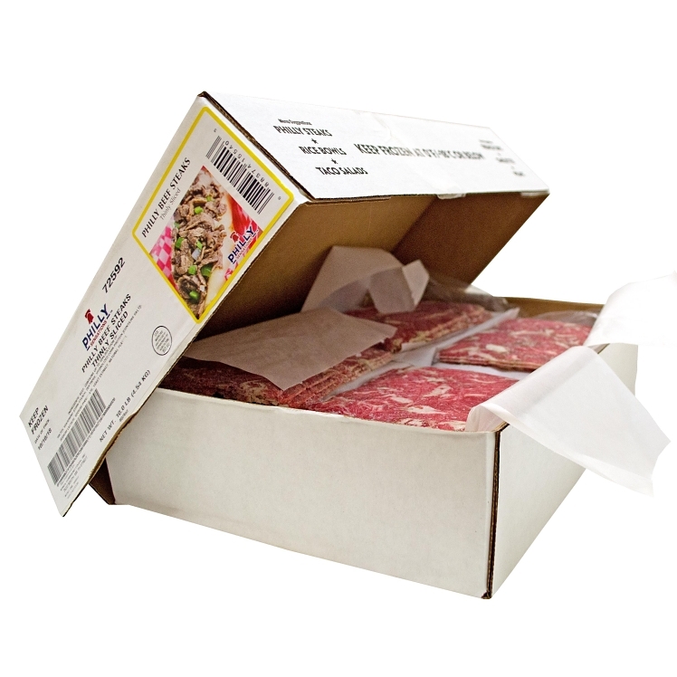 PHILLY SENSATIONS KINGS COMMAND PHILLY STYLE CHEESESTEAK BEEF FLATS