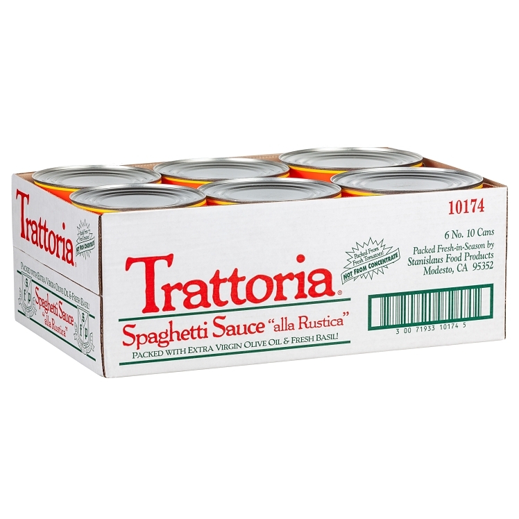 Tomato with Basil Spaghetti Tomato Sauce #10 Can
