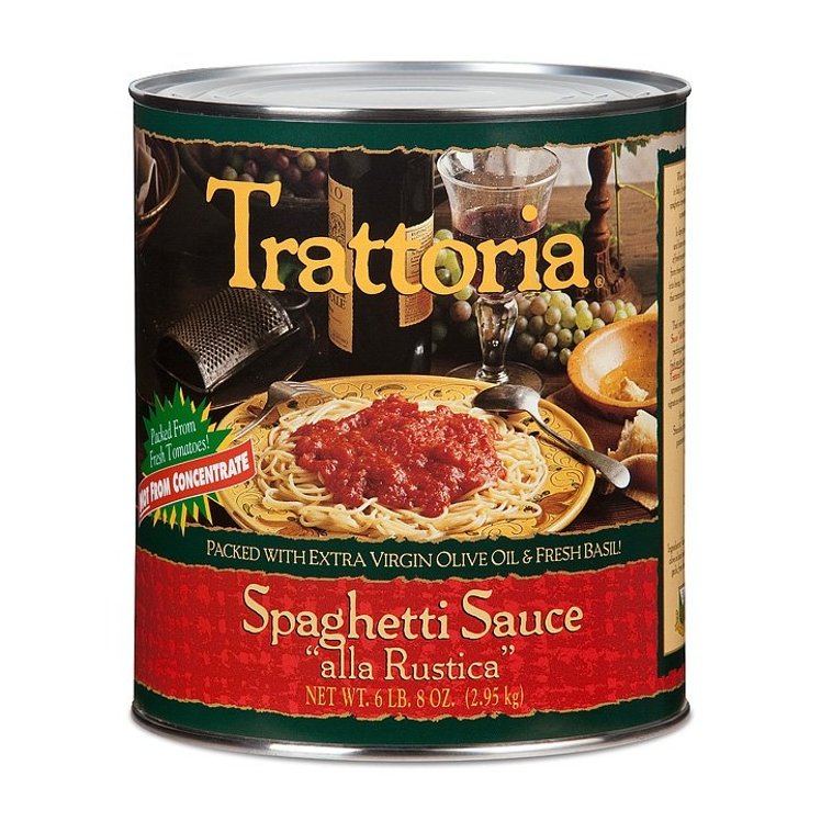 Tomato with Basil Spaghetti Tomato Sauce #10 Can