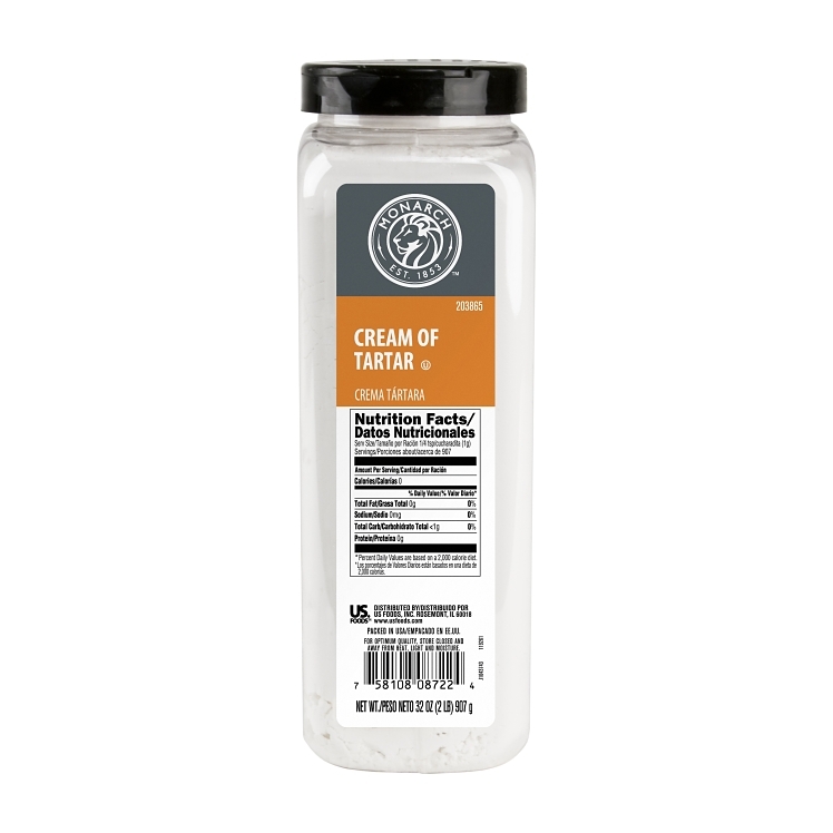 MONARCH SPICE, CREAM OF TARTAR POWDER PLASTIC
