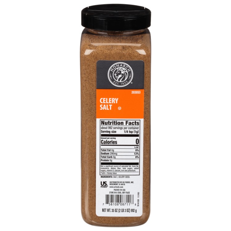 MONARCH CELERY SALT SPICE SHELF STABLE