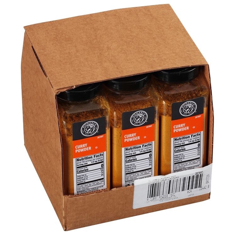 MONARCH CURRY POWDER PLASTIC SHAKER