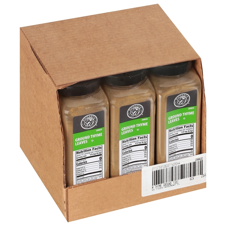 Monarch Ground Thyme in Plastic Shaker Bottle