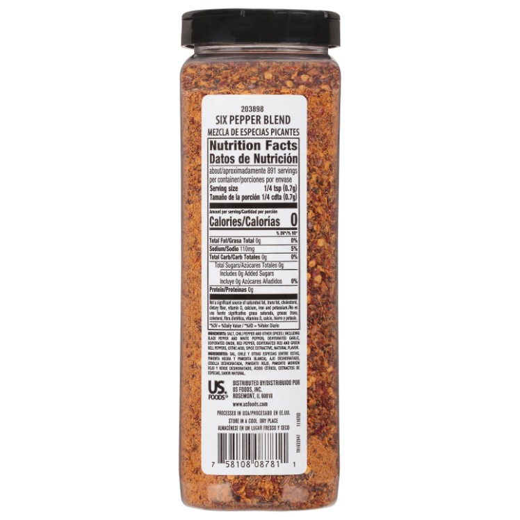 MONARCH SEASONING 6 PEPPER BLEND GROUND