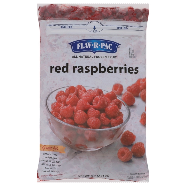 FLAV-R-PAC IQF FROZEN RASPBERRIES