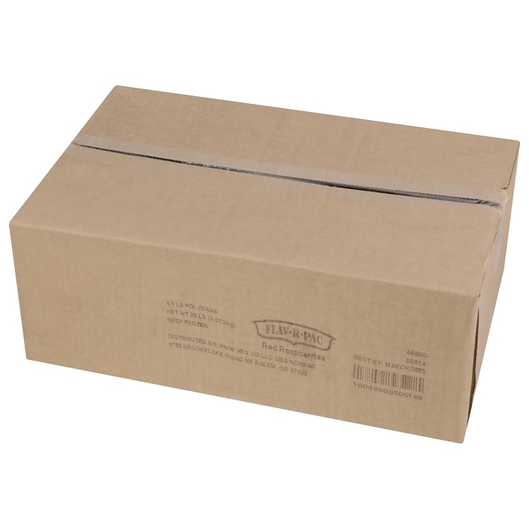 FLAV-R-PAC IQF FROZEN RASPBERRIES