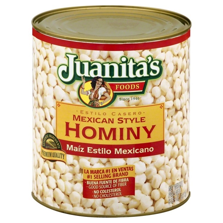 JUANITAS FOODS JUANITAS HOMINY
