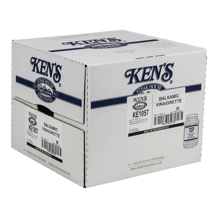 KEN'S VINEGAR BALSAMIC PLASTIC