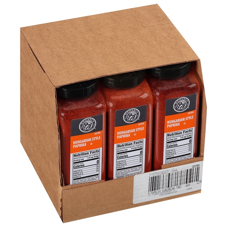 MONARCH SPICE, PAPRIKA HUNGARIAN GROUND PLASTIC
