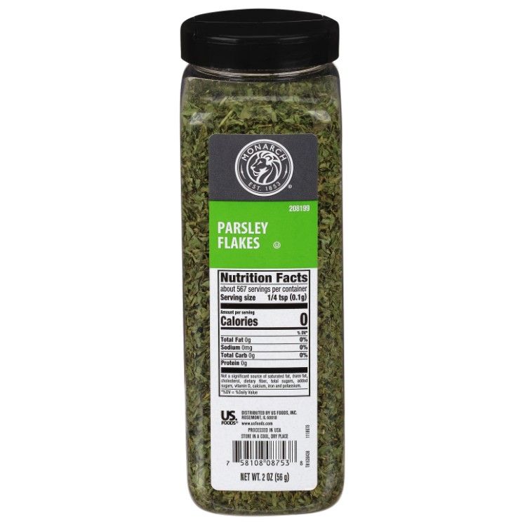 MONARCH PLASTIC SHAKER SHELF PARSLEY FLAKE
