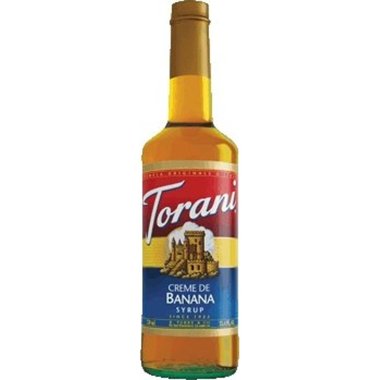 TORANI CREME DE BANANA SYRUP