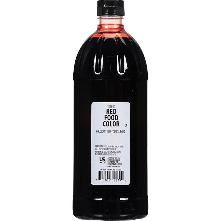 MONARCH RED LIQUID FOOD COLORING SHELF STABLE BOTTLE