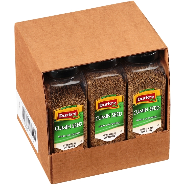 DURKEE WHOLE CUMIN SEED PLASTIC