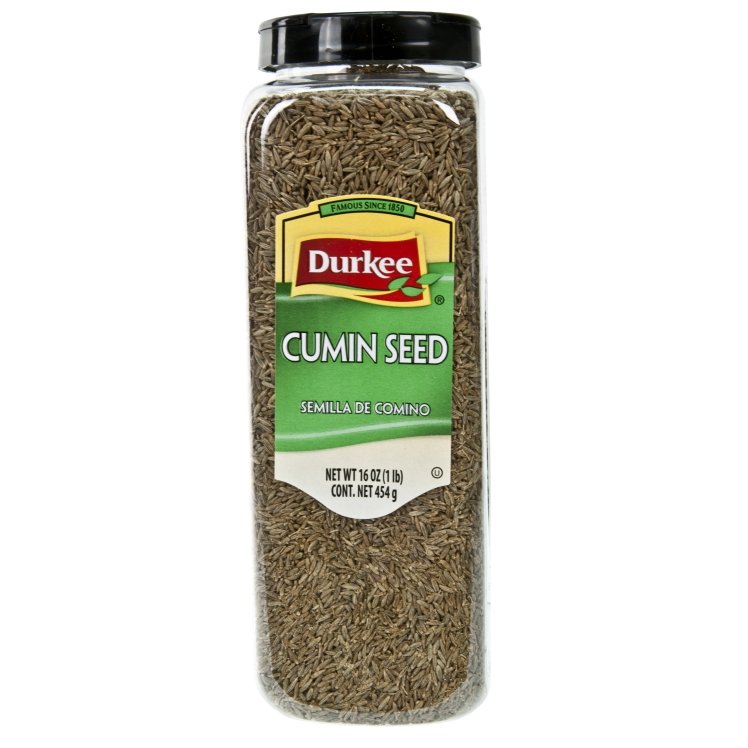 DURKEE WHOLE CUMIN SEED PLASTIC