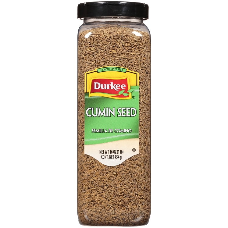 DURKEE WHOLE CUMIN SEED PLASTIC