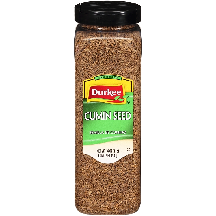 DURKEE WHOLE CUMIN SEED PLASTIC