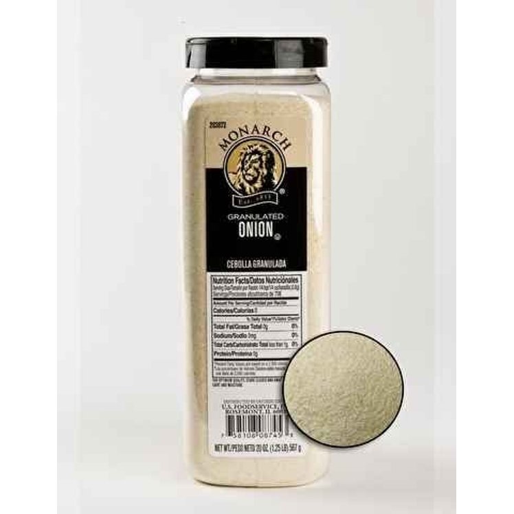 MONARCH PLASTIC SHAKER ONION GRANULATED SPICE