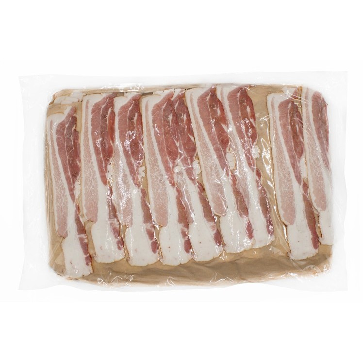 CHEF PLEASER BACON PORK 14-18 COUNT SMOKED RAW
