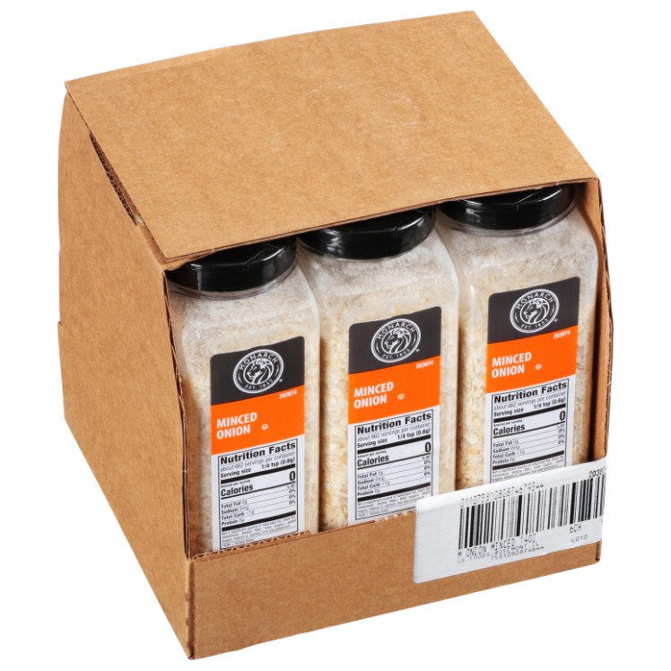 MONARCH ONION MINCED SPICE PLASTIC SHAKER