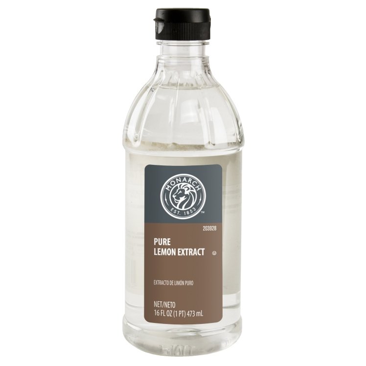 MONARCH DOMESTIC BOTTLE PURE LEMON EXTRACT SHELF STABLE