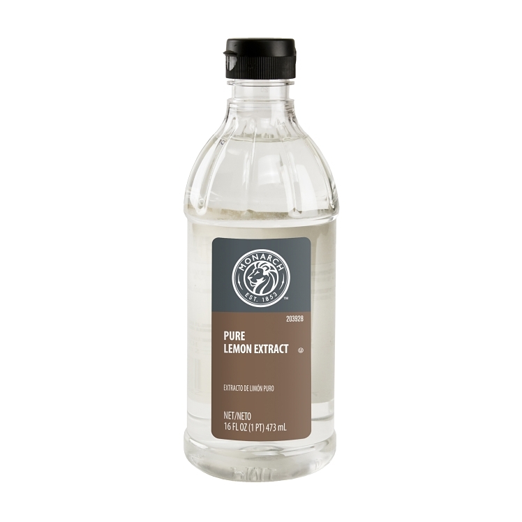 MONARCH DOMESTIC BOTTLE PURE LEMON EXTRACT SHELF STABLE
