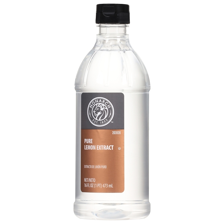 MONARCH DOMESTIC BOTTLE PURE LEMON EXTRACT SHELF STABLE