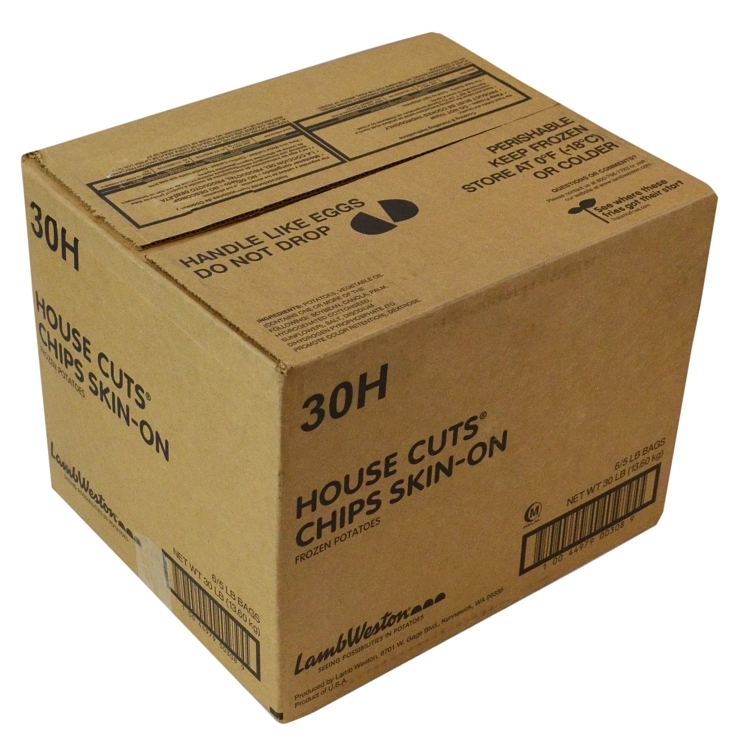 HOUSE CUTS FROZEN NATURAL POTATO CHIPS