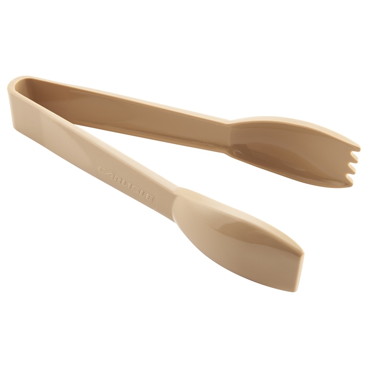 CARLISLE FOODSERVICE PRODUCTS TONG SALAD 6 INCH PLASTIC BEIGE