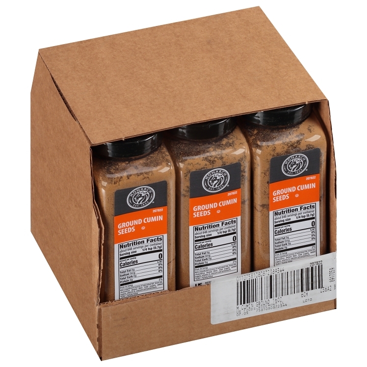 MONARCH SPICE, CUMIN GROUND PLASTIC SHAKER