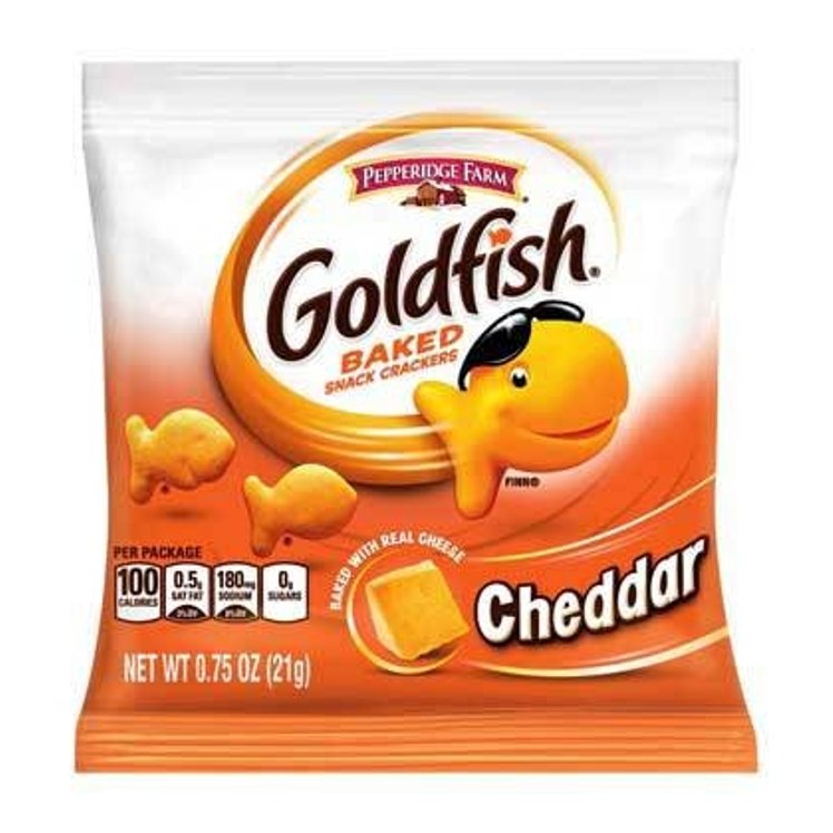 PEPPERIDGE FARM GOLDFISH SHAPED CHEDDAR CRACKER