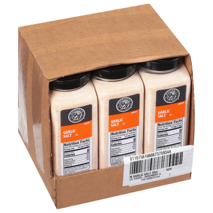MONARCH PLASTIC GARLIC SALT GRANULE SPICE