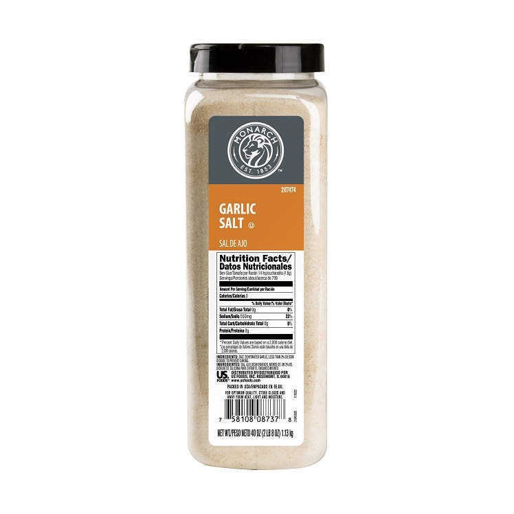 MONARCH PLASTIC GARLIC SALT GRANULE SPICE
